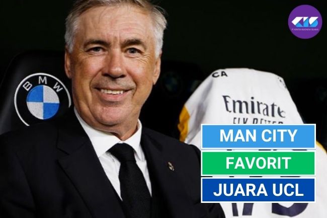 Ancelotti: Manchester City Favorit Juara UCL